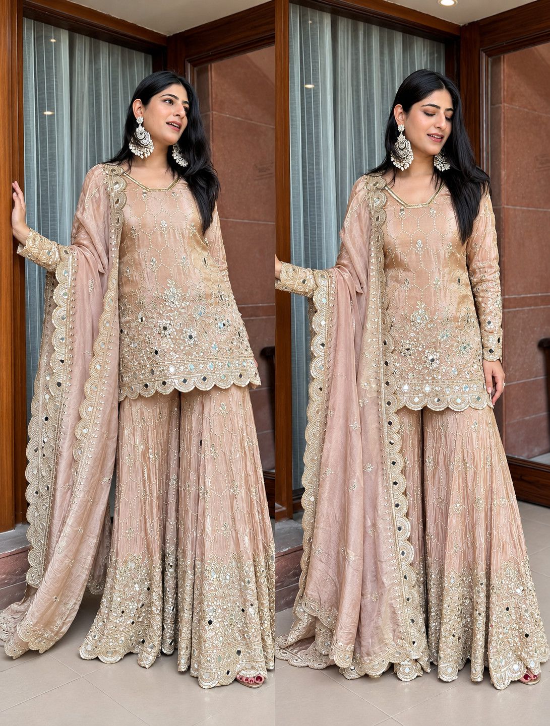 Yankita Kapoor Inspired Sharara Set